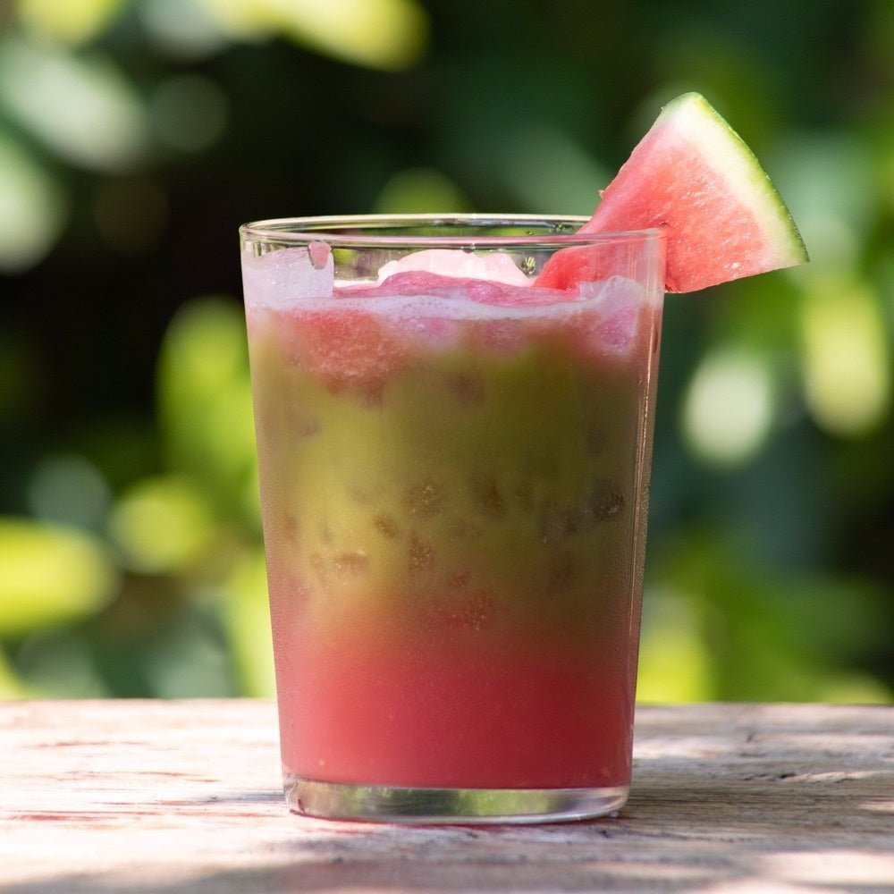 Recept Ice Tea Matcha Watermeloen - De Theeplantage