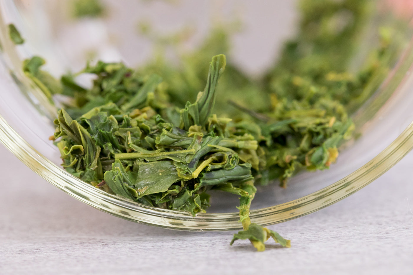 Sencha uji blaadjes