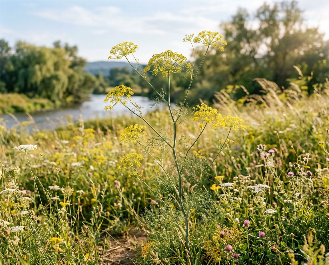 Venkel in de natuur