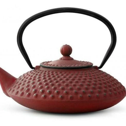 Bredemeijer Gietijzeren theepot 1.2L Xilin Rood