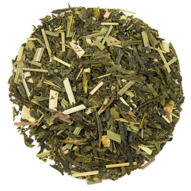 De Theeplantage Groene Sencha met Bloedsinaasappel Biologisch