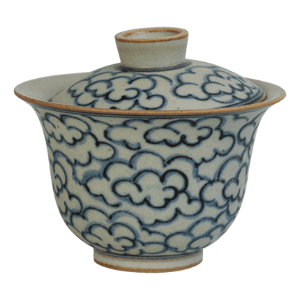 De Theeplantage Handgemaakte Qinghua Gaiwan