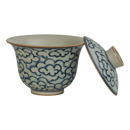 De Theeplantage Handgemaakte Qinghua Gaiwan