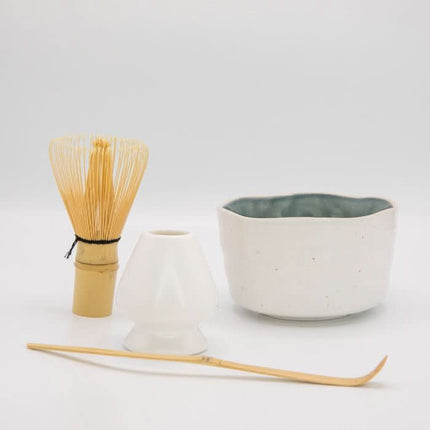 De Theeplantage Matcha set wit