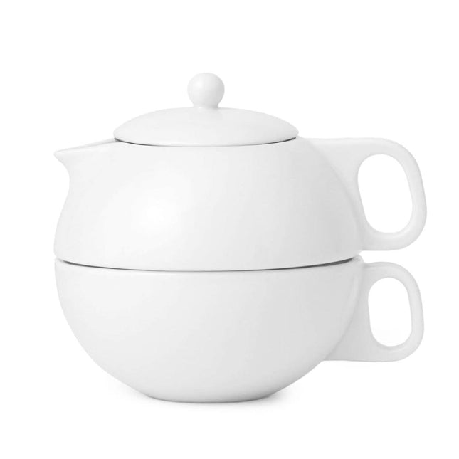 De Theeplantage theeset tea for one – jaimi van viva scandinavia (wit)