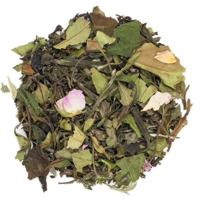 De Theeplantage Witte thee Vanille Rose Biologisch