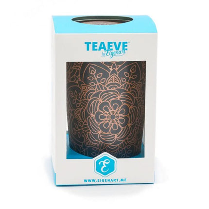 Eigenart TEAEVE Mandala ebony - mok met zeefje