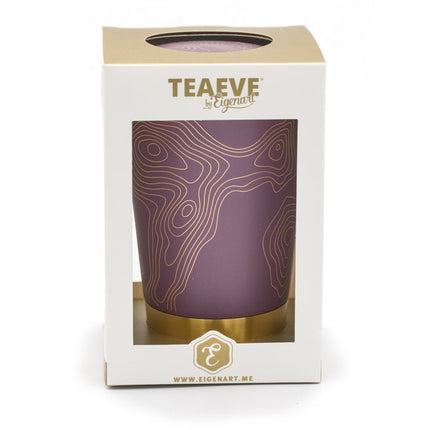 Eigenart TEAEVE Precious aubergine - mok met zeefje