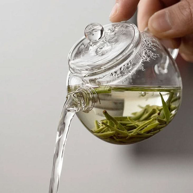 Gohobi glazen theepotje - 130 ml