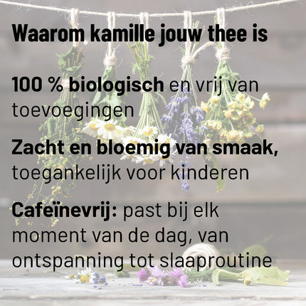 Kamille Biologisch premium thee