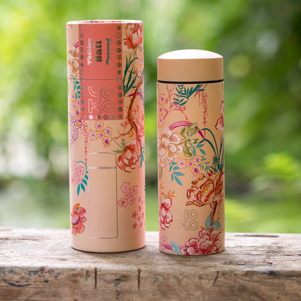 Yoko Design Bali thermosfles 350ml – geïsoleerde theefles met tropische look