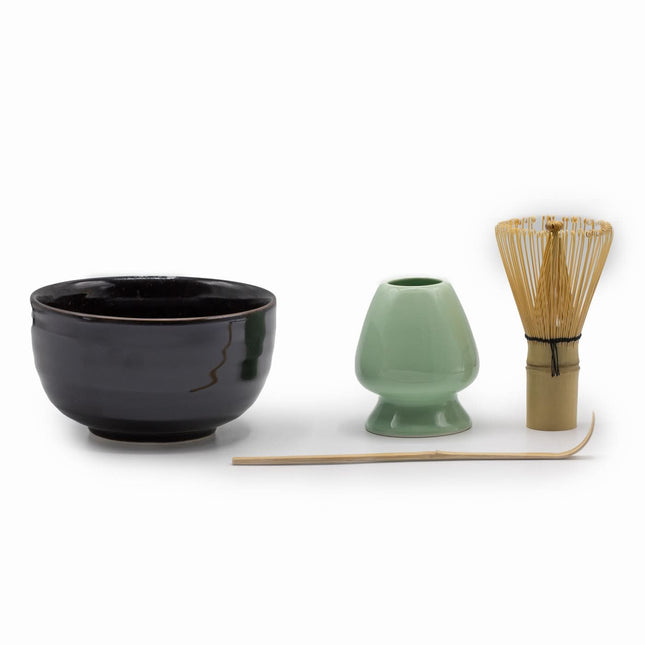 Matcha set – kom, chasen, chashaku en houder