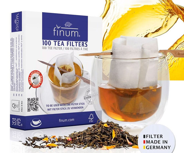 1533 Herbruikbaar Uitwasbaar Theezakje, Katoen - Tea in Motion