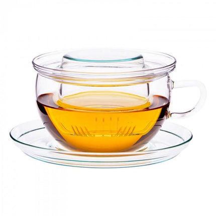 Trendglas Jena Tea Time theeglas van Jena met glazen filter