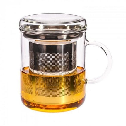 Trendglas Jena Thee mok met filter en deksel