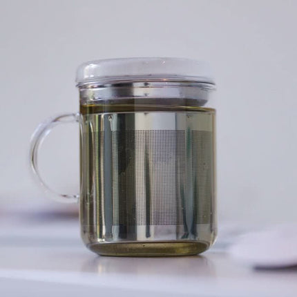 Trendglas Jena Thee mok met filter en deksel