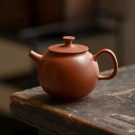 Gohobi Yixing Zisha Apple theepot – handgemaakt